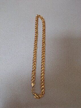 GOLD PLATED NECKLESS.